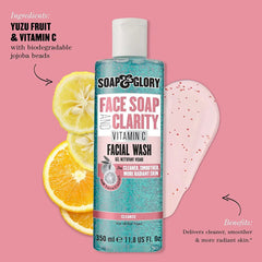 Soap and Glory Face Soap & Clarity Vitamin C Facial Wash 350ml - The Beauty League Pakistan