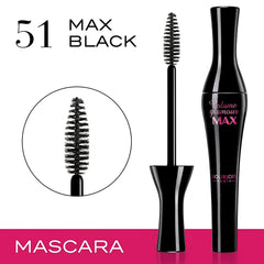 Bourjois-Volume Glamour Max Mascara for Women, 51 Noir - The Beauty League Pakistan