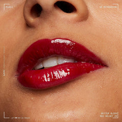 NYX-Butter Gloss, Non-Sticky Lip Gloss - Red Velvet (Deep Red) - The Beauty League Pakistan