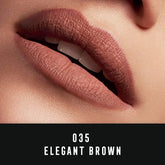 Max factor- Lipfinity Velvet Matt- 035 - ELEGANT BROWN - The Beauty League Pakistan