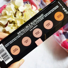 L'Oreal Paris Infallible Paint Blush Palette 02 Ambers - The Beauty League Pakistan