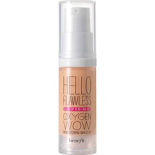 Benefit Hello Flawless Oxygen Wow Foundation - Toasted Beige - The Beauty League Pakistan