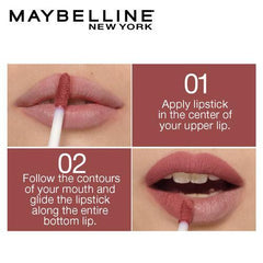 Maybelline New York- Sensational Liquid Matte Lipstick - 06 Best Babe - The Beauty League Pakistan