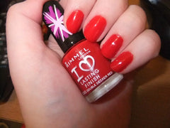 Rimmel London- I Love Lasting Nail Finish Polish Double Decker Red 030 - The Beauty League Pakistan