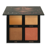 Huda Beauty-3D Cream and Powder Highlighter Palette-Bronze Sands - The Beauty League Pakistan