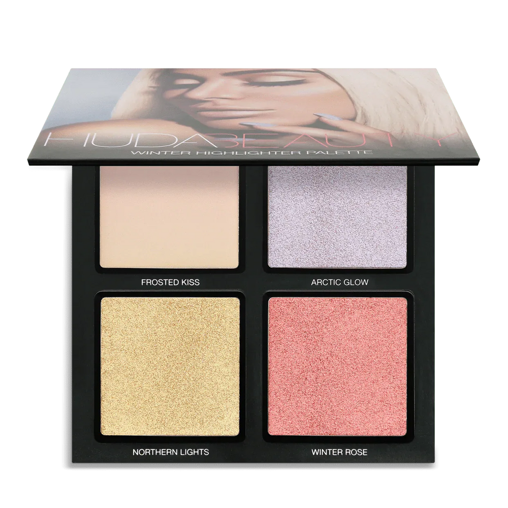 HUDA BEAUTY- 3D HIGHLIGHTER PALETTE – WINTER COLLECTION - The Beauty League Pakistan