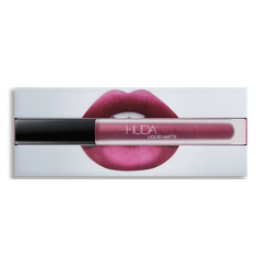Huda Beauty- Long-Lasting Matte Liquid Lipstick- Show Girl - The Beauty League Pakistan