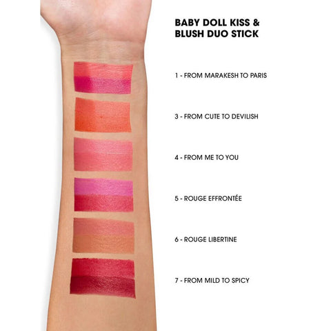 Yves Saint Laurent Baby Doll Kiss & Blush Duo Stick - # 7 From Mild to Spicy