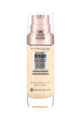 Maybelline- Dream Radiant Liquid Hydrating Foundation 01 Natural Ivory