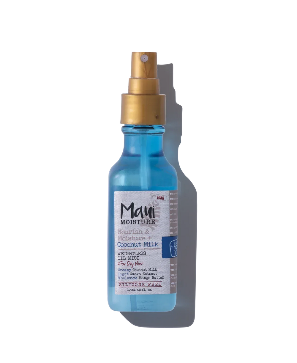 Maui- Nourish & Moisture + Coconut Milk Weightless Oil Mist 125ml - The Beauty League Pakistan
