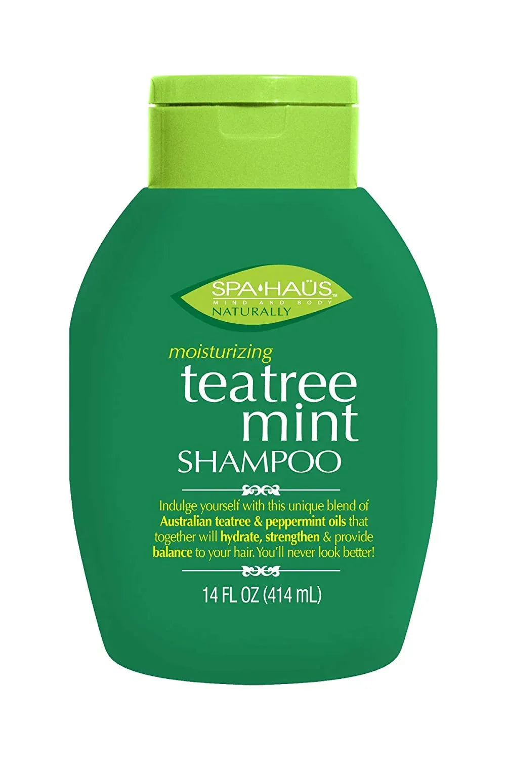 Spa Haus Naturally Shampoo Tea Tree Mint - The Beauty League Pakistan