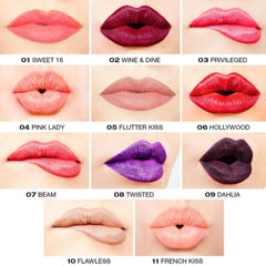 NYX-Turnt Up Lipstick- Wine And Dine - The Beauty League Pakistan