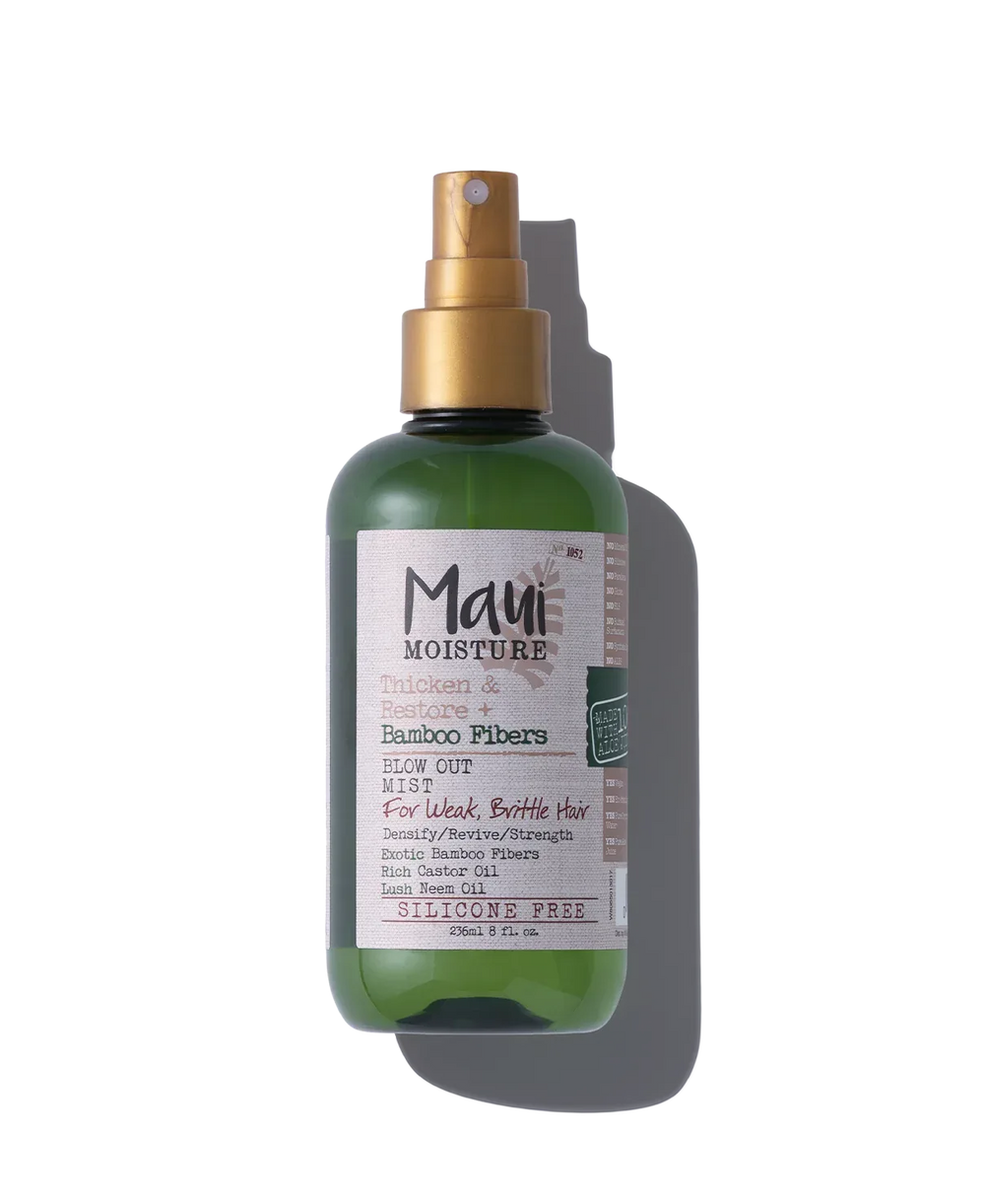 Maui- Thicken & Restore + Bamboo Fiber Blow Out Mist 236ml - The Beauty League Pakistan