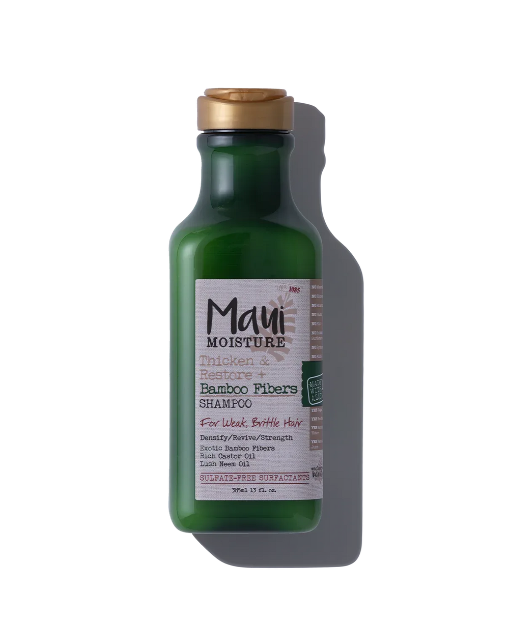 Maui- Thicken & Restore + Bamboo Fiber Shampoo - The Beauty League Pakistan