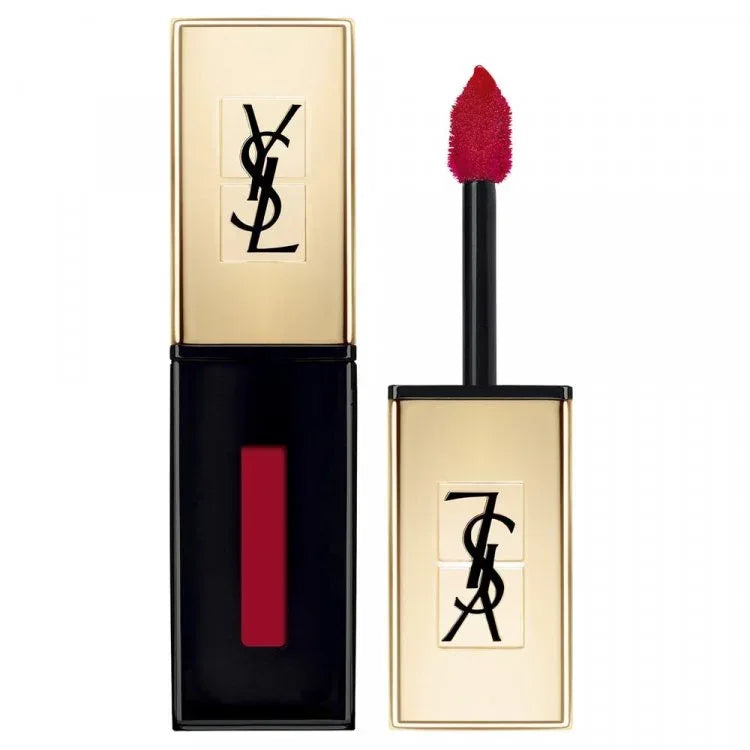 Yves Saint Laurent- Rouge Pur Couture Vernis A Levres Glossy Stain - 9 Rouge Laque - The Beauty League Pakistan