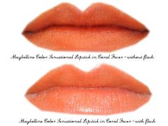 MAYBELLINE- Color Sensational Lipstick Coral Fever #416 - The Beauty League Pakistan