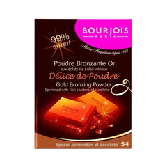 Bourjois- Delice De Poudre Gold Bronzing Powder - 54 - The Beauty League Pakistan