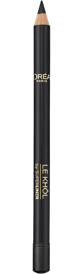 L'OREAL PARIS-Super liner Le Khol Eyeliner Pencil - 101 Midnight Black - The Beauty League Pakistan