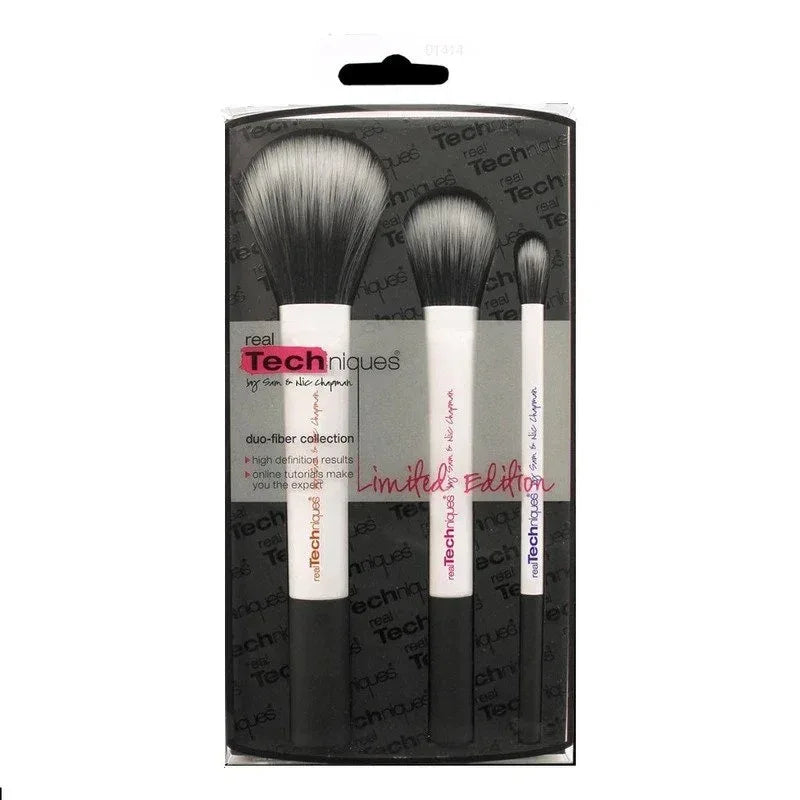 Real Techniques- Duo Fiber Collection Make Up Brush Set - The Beauty League Pakistan