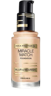 Max Factor Miracle Match Foundation, Porcelain 30 - The Beauty League Pakistan
