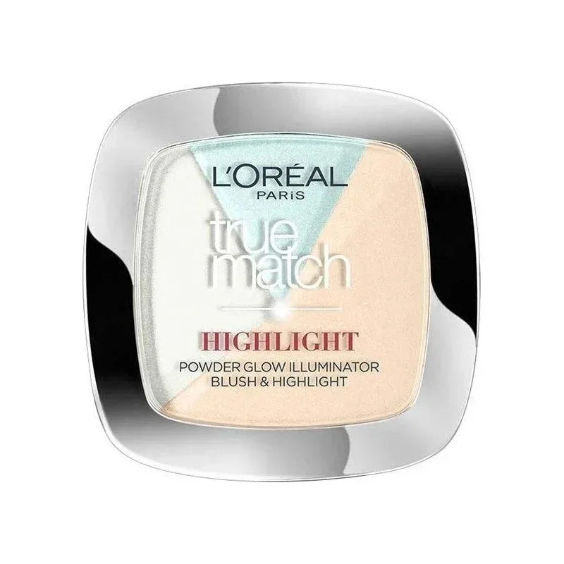 L'Oreal True Match Powder Glow Highlighter - 302.R/C Icy Glow - The Beauty League Pakistan