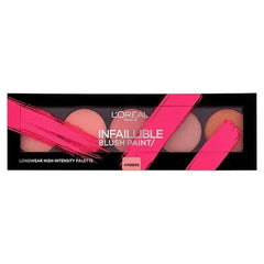 L'Oreal Paris Infallible Paint Blush Palette 02 Ambers - The Beauty League Pakistan