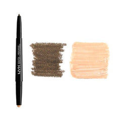 NYX-Sculpt & Highlight Brow Contour- Ash Brown/ Medium Beige