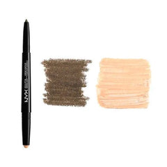 NYX-Sculpt & Highlight Brow Contour- Ash Brown/ Medium Beige - The Beauty League Pakistan