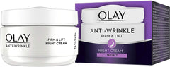 OLAY-ANTI-WRINKLE FIRM AND LIFT NIGHT MOISTURISER