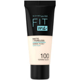 MAYBELLINE Fit Me Matte & Poreless Foundation Warm Ivory 100