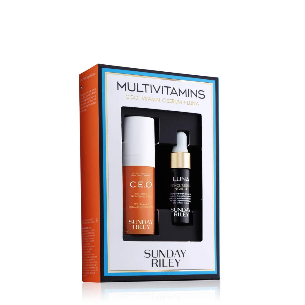 MULTIVITAMINS- C.E.O. VITAMIN C SERUM AND LUNA KIT - The Beauty League Pakistan