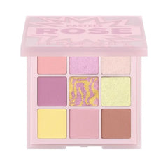 Huda Beauty- Pastel Obsessions Bag & Brush Set-Rose - The Beauty League Pakistan