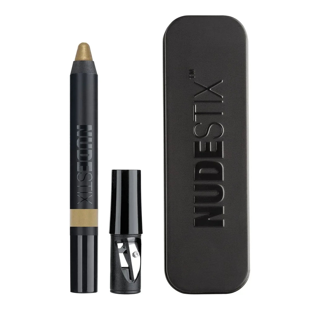 NUDESTIX Eye Color Pencil + Sharpner - Queen Olive - The Beauty League Pakistan