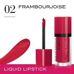 Bourjois- Rouge Edition Velvet-02 FRAMBOURJOISE