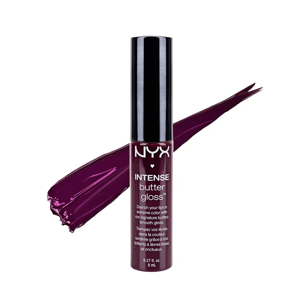 NYX- Intense Butter Lip Gloss color IBLG10 Black Cherry - The Beauty League Pakistan