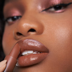 HUDA BEAUTY Power Bullet Cream Glow Hydrating Lipstick - Boss Chick