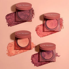 HUDA BEAUTY – GloWish Cheeky Vegan Blush Powder – 04 Charming Cherry - The Beauty League Pakistan