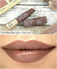 Too Faced-Natural Nudes Intense Color Coconut Butter Lipstick Throwin Suede - The Beauty League Pakistan