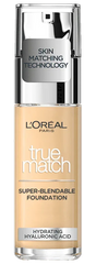L'Oréal Paris True Match Liquid Foundation 1.N with SPF and Hyaluronic Acid 30ml (UK) - The Beauty League Pakistan