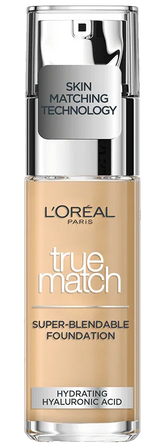 L'Oréal Paris True Match Liquid Foundation 2.N with SPF and Hyaluronic Acid 30ml (UK) - The Beauty League Pakistan
