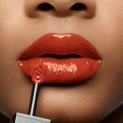 Yves Saint Laurent- Vernis A Levres - Cream vinyl Creamy Lip Stain, 406 Electro orange - The Beauty League Pakistan
