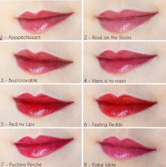 Bourjois Rouge Edition Aqua Laque Lipstick 08 Babe Idole - The Beauty League Pakistan