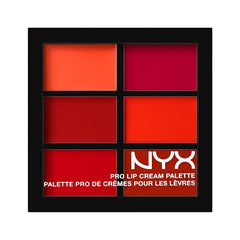 NYX- Pro Lip Cream Palette, The Reds