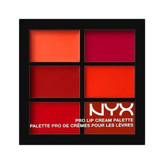NYX- Pro Lip Cream Palette, The Reds - The Beauty League Pakistan