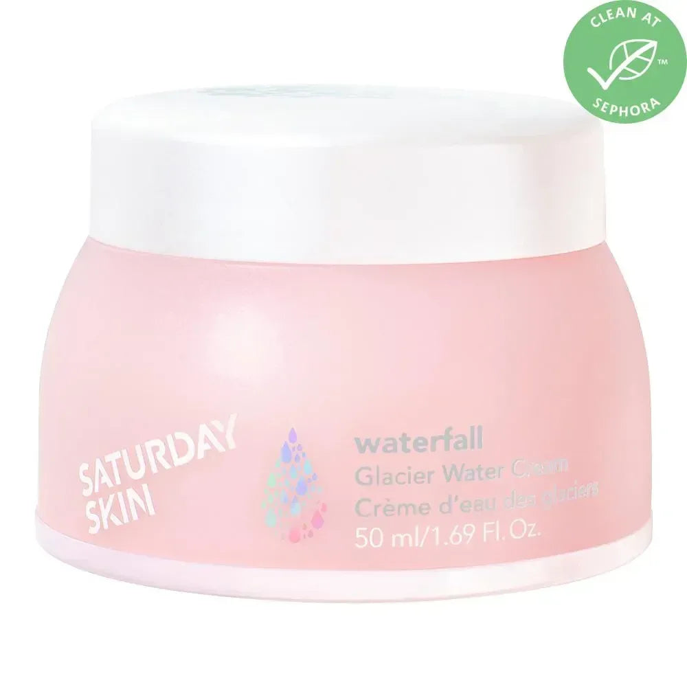 SATURDAY SKIN-Waterfall Glacier Water Cream • 50ml - The Beauty League Pakistan