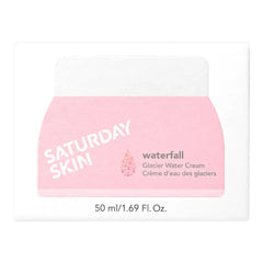 SATURDAY SKIN-Waterfall Glacier Water Cream • 50ml - The Beauty League Pakistan