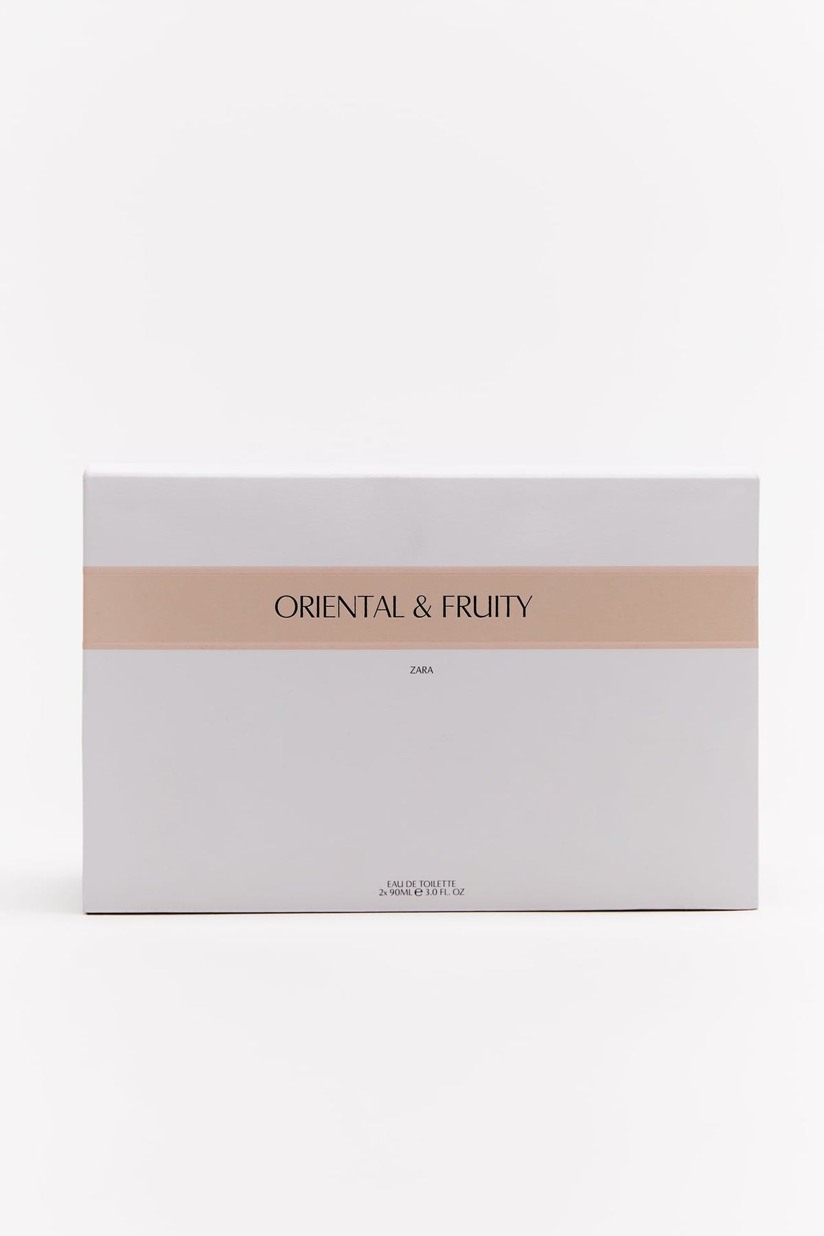 ZARA ORIENTAL EDT 90 ML + FRUITY EDT 90 ML (3.0 FL. OZ).