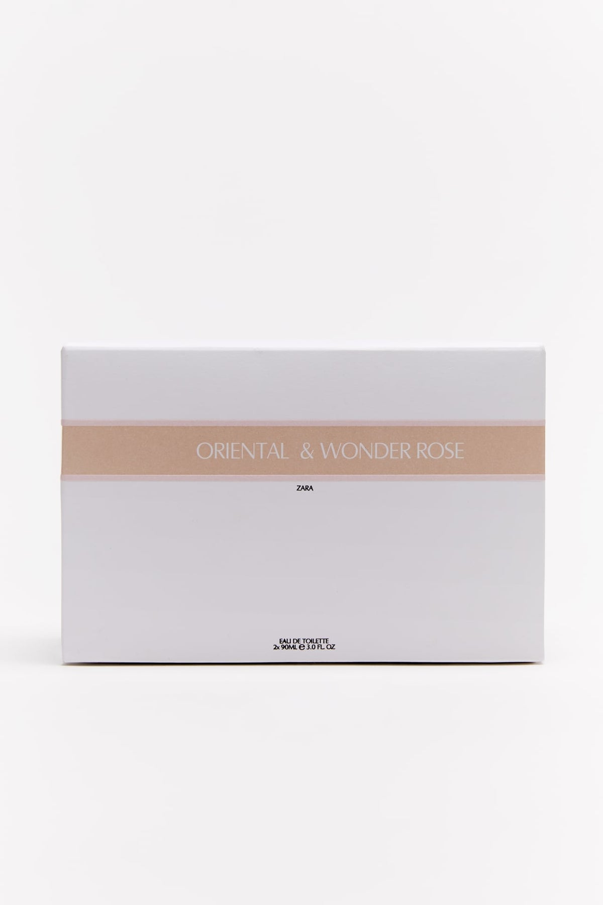 ZARA ORIENTAL EDT 90 ML + WONDER ROSE EDT 90 ML (3.0 FL. OZ).