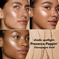 Elf- Halo Glow Silky Powder Highlighter- Prosecco Poppin