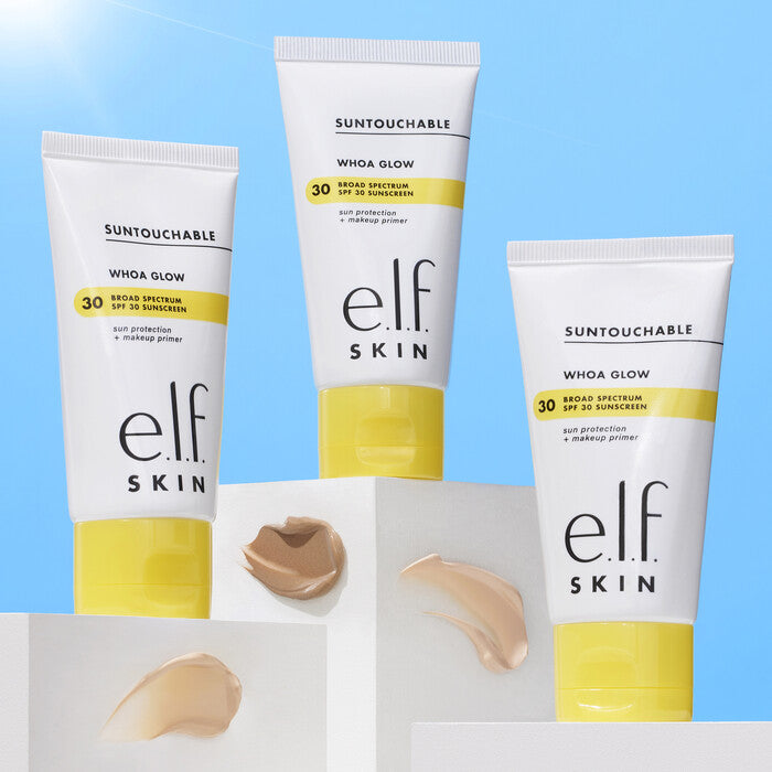 Elf- Suntouchable Whoa Glow SPF 30- Sunlight